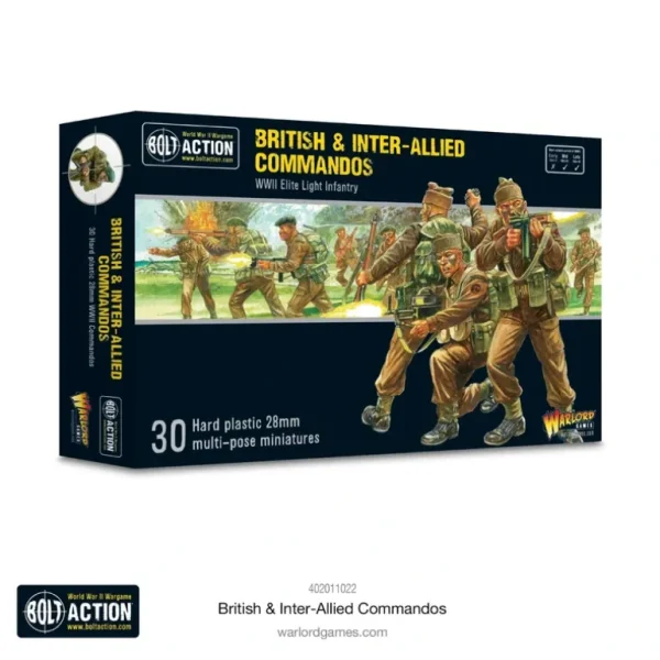 Bolt Action - Great Britain: British & Inter-Allied Commandos - Miniature Marvels: Airplane Models & Painted Dice* Shop All