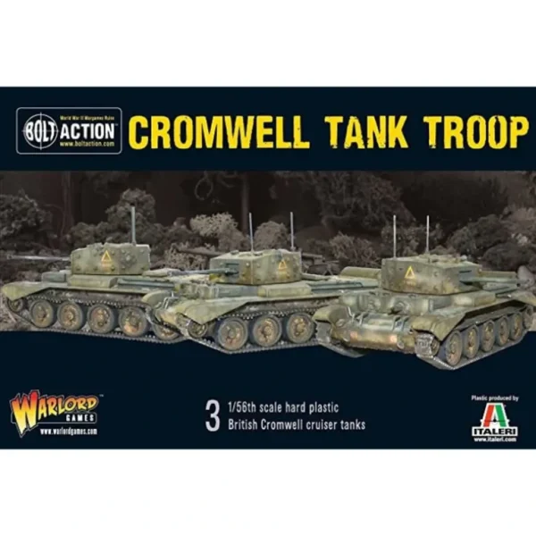 Bolt Action - Great Britain: Cromwell Tank Troop - Miniature Marvels: Airplane Models & Painted Dice* Shop All