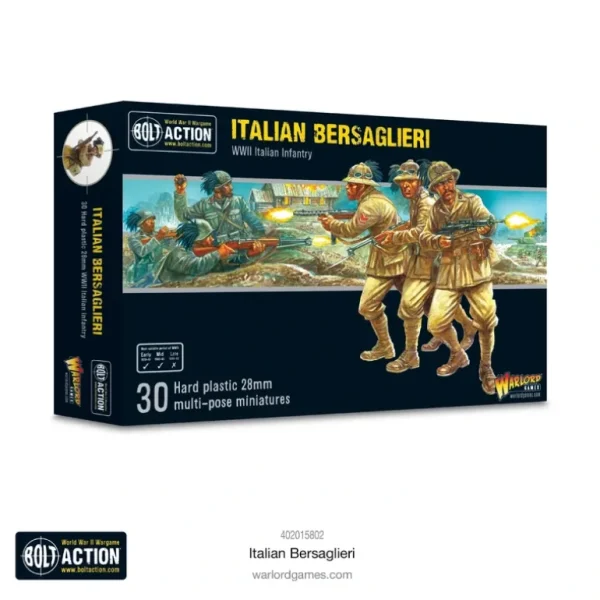 Bolt Action - Italy: Italian Bersaglieri - Miniature Marvels: Airplane Models & Painted Dice* Shop All