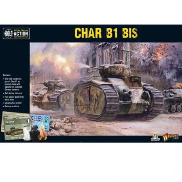 Bolt Action - More Allies: Char B1 Bis - Miniature Marvels: Airplane Models & Painted Dice* Shop All