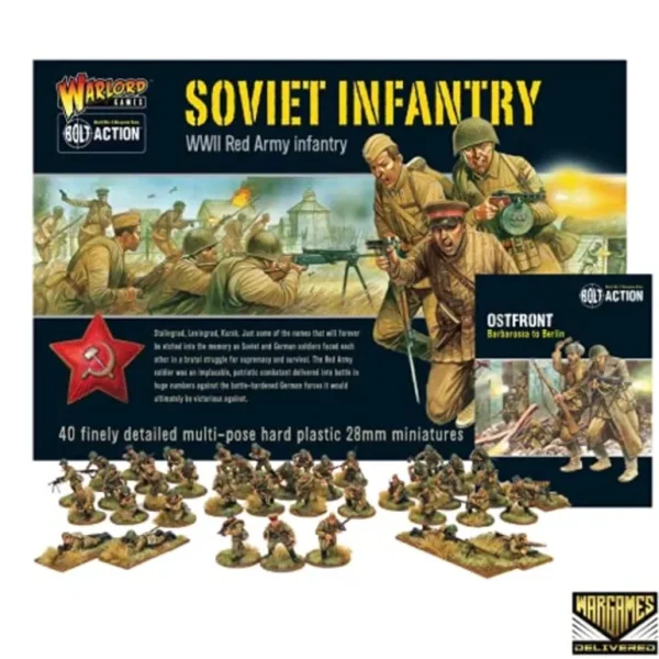 Bolt Action - Soviet Union: Soviet Infantry Set + Digital Guide: Ostfront - Miniature Marvels: Airplane Models & Painted Dice* Shop All