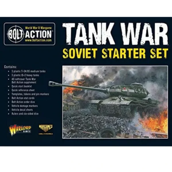Bolt Action - Tank War: Soviet Starter Set - Miniature Marvels: Airplane Models & Painted Dice* Shop All