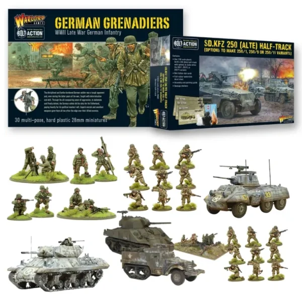 Bolt Action - US Armored Infantry Bundle - Miniature Marvels: Airplane Models & Painted Dice* Shop All