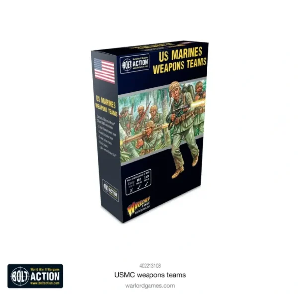 Bolt Action - USA: USMC Weapons Teams - Miniature Marvels: Airplane Models & Painted Dice* Shop All