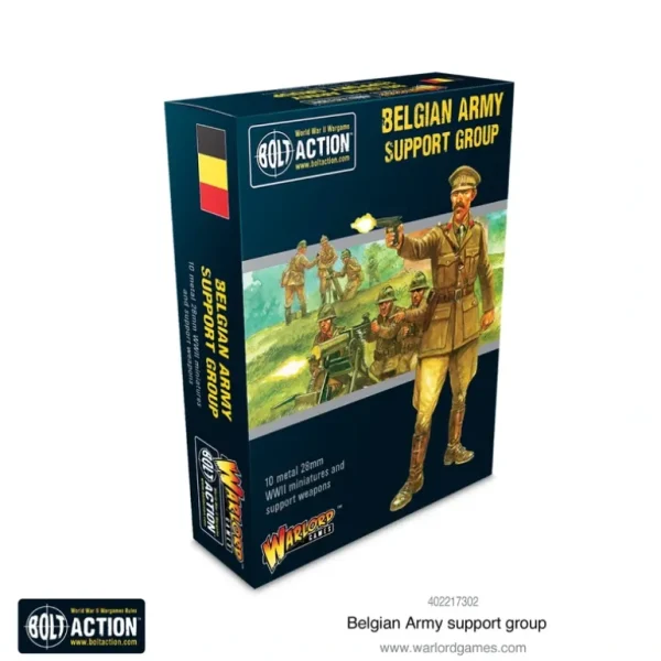 Bolt Action: Belgian Army Support Group - Miniature Marvels: Airplane Models & Painted Dice* Shop All