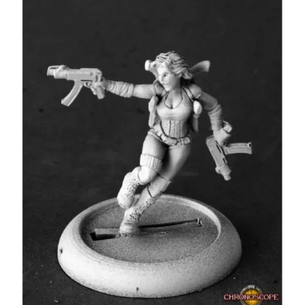 Cheap Bonnie, Futuristic Heroine: Chronoscope RPR 50210 - Miniature Marvels: Airplane Models & Painted Dice Miniature