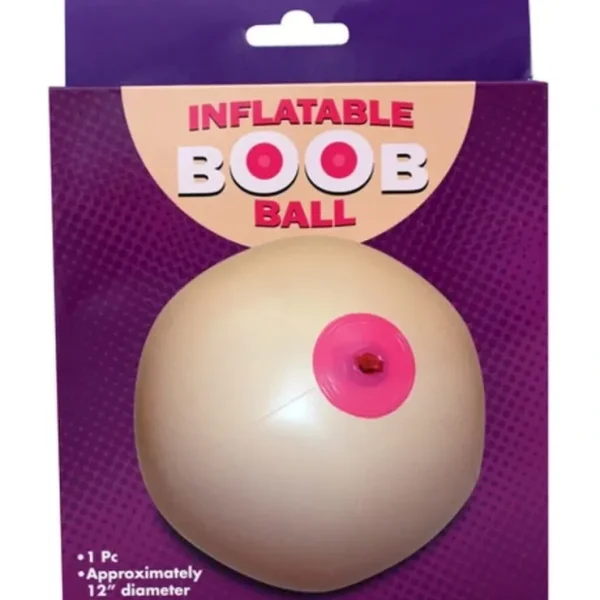 Outlet Boob Ball 12" Inflatable - Boobie Blow Up Inflate - Funny Gag Joke Novelty Gift - Miniature Marvels: Airplane Models & Painted Dice Egpull