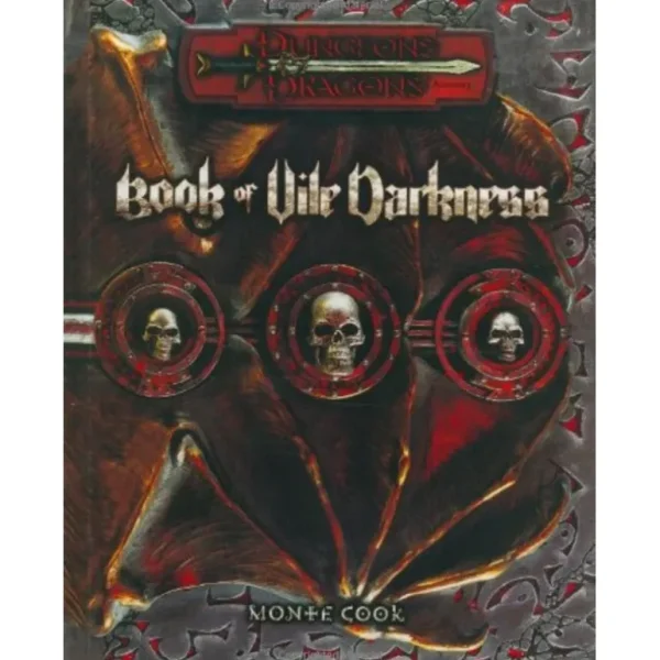 3.0 Book Of Vile Darkness - Miniature Marvels: Airplane Models & Painted Dice* Shop All