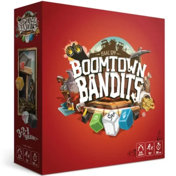 Shop Boomtown Bandits BRK 1220 - Miniature Marvels: Airplane Models & Painted Dice Board Game