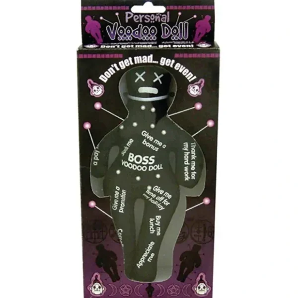 Cheap BOSS Voodoo Doll with Pins ~ Adult Gag Joke Office Gift - I want my raise!! - Miniature Marvels: Airplane Models & Painted Dice Egpull