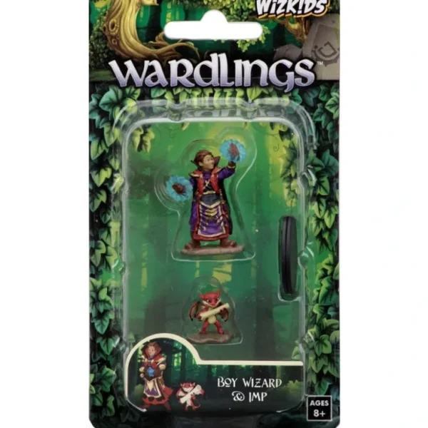 Cheap Boy Wizard & Imp: WizKids Wardlings WZK 73318 - Miniature Marvels: Airplane Models & Painted Dice Miniature