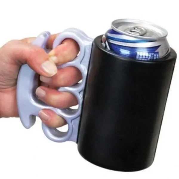 New Brass Knuckles Beer Soda - Foam Koozie Coosie Coozie Cooler Holder - Funny GaG - Miniature Marvels: Airplane Models & Painted Dice Egpull