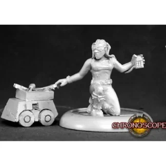 Hot Briony, Cybertechnician: Chronoscope RPR 50064 - Miniature Marvels: Airplane Models & Painted Dice Miniature