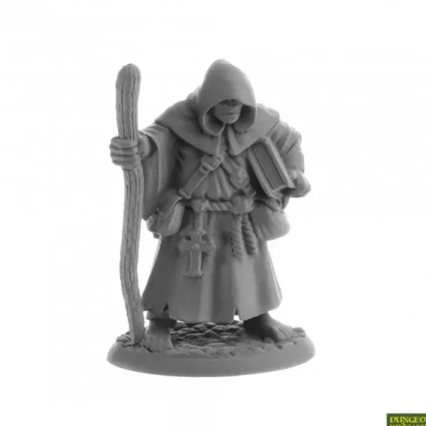 Best Brother Hammond, Traveling Monk: Bones USA - Dungeon Dwellers RPR 07027 - Miniature Marvels: Airplane Models & Painted Dice Miniature