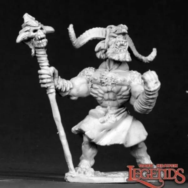 Best Sale Bugbear Shaman, Skrug: Dark Heaven Legends RPR 02603 - Miniature Marvels: Airplane Models & Painted Dice Miniature