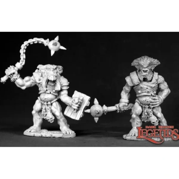 Shop Bugbear Warriors: Dark Heaven Legends RPR 02469 - Miniature Marvels: Airplane Models & Painted Dice Miniature