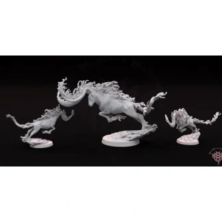 Clearance Burning Ram - Miniature Marvels: Airplane Models & Painted Dice Miniature