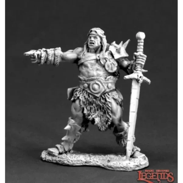 Sale Cal Arath, Barbarian Prince: Dark Heaven Legends RPR 03619 - Miniature Marvels: Airplane Models & Painted Dice Miniature