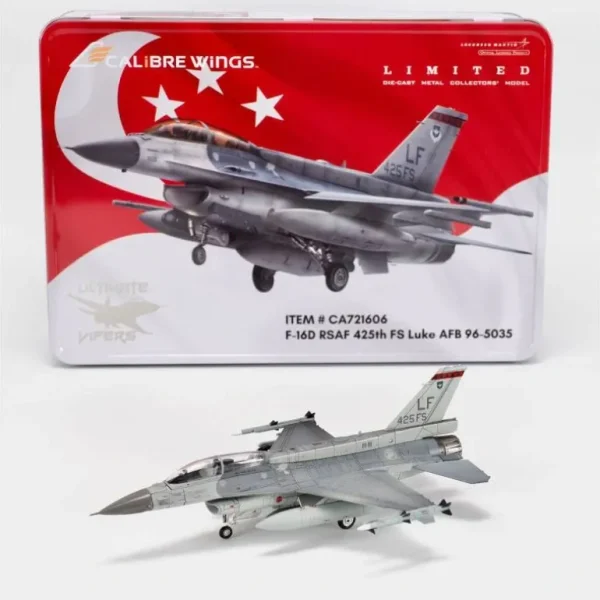 Calibre Wings CA721606 1:72 F-16D Fighting Falcon, RSAF 425th FS, #96-5035, Luke AFB , Arizona - Miniature Marvels: Airplane Models & Painted Dice* Airplane Model