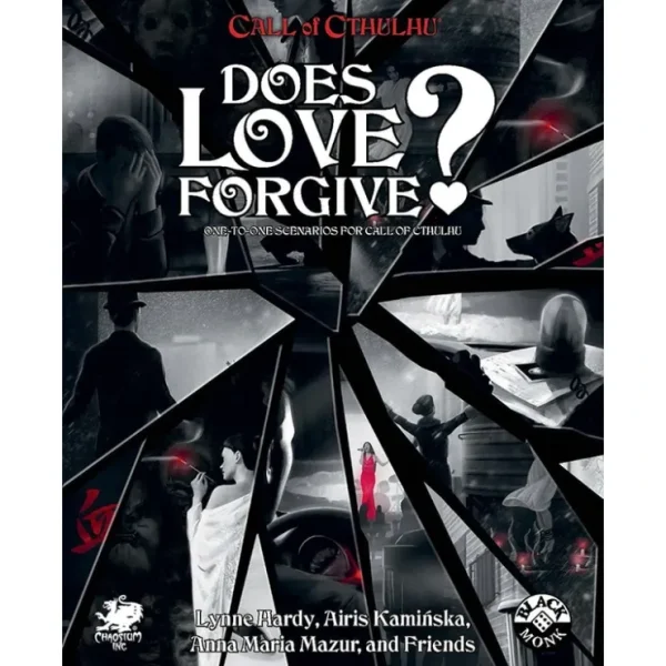 Hot Call of Cthulhu RPG: Does Love Forgive? CHA 23172 - Miniature Marvels: Airplane Models & Painted Dice Role-playing Game