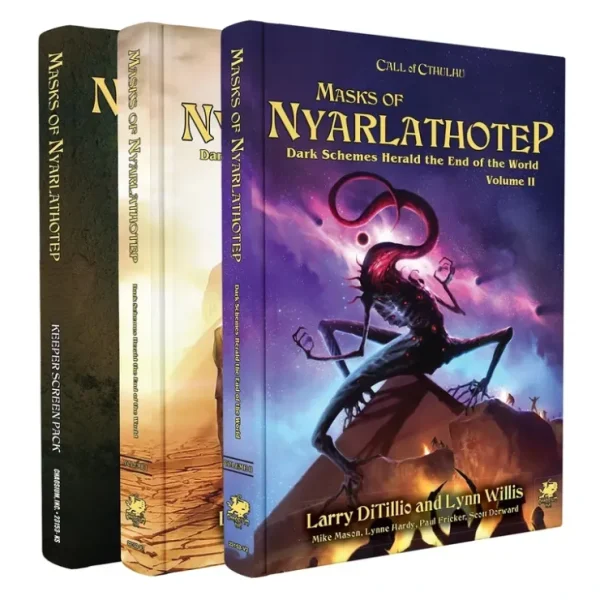 Cheap Call of Cthulhu RPG: Masks of Nyarlathotep - An Epic Globetrotting Campaign (Remastered) CHA 23153-X - Miniature Marvels: Airplane Models & Painted Dice Role-playing Game