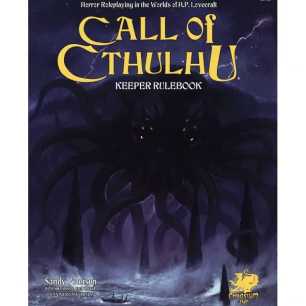 Cheap Call of Cthulhu RPG: 7th Edition (Hardcover) CHA 23135-H - Miniature Marvels: Airplane Models & Painted Dice Role-playing Game