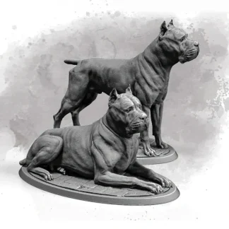 Cheap Cane Corso, 32mm - Miniature Marvels: Airplane Models & Painted Dice Miniature