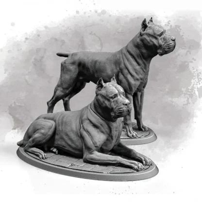 Cheap Cane Corso, 32mm - Miniature Marvels: Airplane Models & Painted Dice Miniature