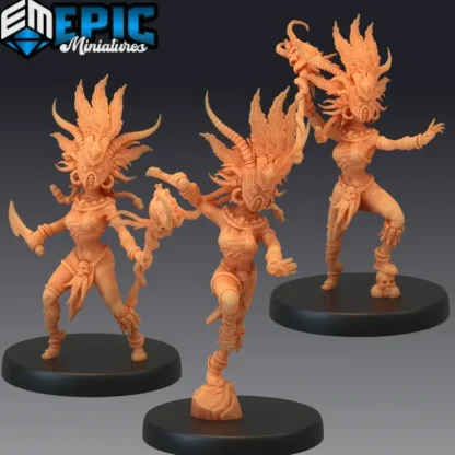 Best Sale Cannibal Tribe Witches - Miniature Marvels: Airplane Models & Painted Dice Miniature