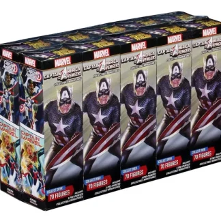 Fashion Captain America and The Avengers Brick: Marvel HeroClix WZK 73971 - Miniature Marvels: Airplane Models & Painted Dice Miniature