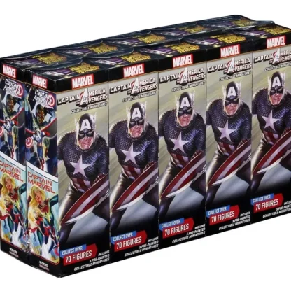 Fashion Captain America and The Avengers Brick: Marvel HeroClix WZK 73971 - Miniature Marvels: Airplane Models & Painted Dice Miniature