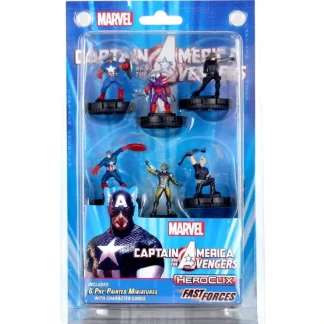 Best Captain America and The Avengers - Fast Forces: Marvel HeroClix WZK 73972 - Miniature Marvels: Airplane Models & Painted Dice Miniature