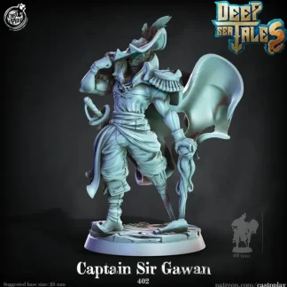 Sale Captain Sir Gawan - Miniature Marvels: Airplane Models & Painted Dice Miniature