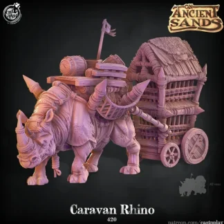 Cheap Caravan Rhino - Miniature Marvels: Airplane Models & Painted Dice Miniature
