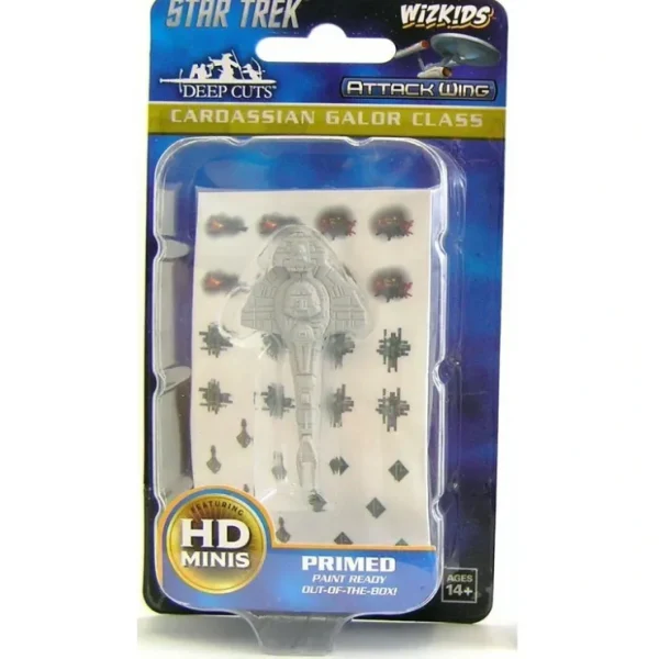 Online Cardassian Galor Class: Star Trek Deep Cuts WZK 73582 - Miniature Marvels: Airplane Models & Painted Dice Miniature