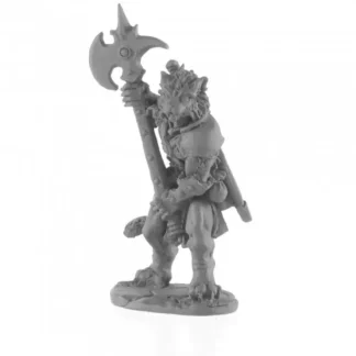 New Catfolk Warrior: Dark Heaven Legends RPR 04050 - Miniature Marvels: Airplane Models & Painted Dice Miniature