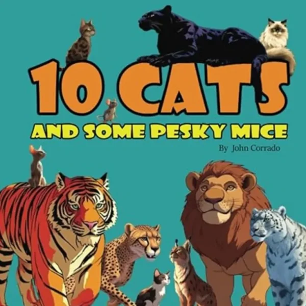 10 Cats and Some Pesky Mice - Miniature Marvels: Airplane Models & Painted Dice* Shop All