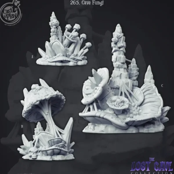 Cave Fungi - Miniature Marvels: Airplane Models & Painted Dice* Shop All