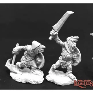Best Sale Cave Goblin Warriors (2): Dark Heaven Legends RPR 03776 - Miniature Marvels: Airplane Models & Painted Dice Miniature