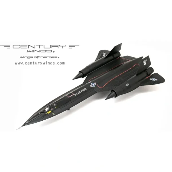 Century Wings 001650 1:72 SR-71A Blackbird #61-7955 Skunk Works, Edwards AFB, CA, 1985 - Miniature Marvels: Airplane Models & Painted Dice* Airplane Model