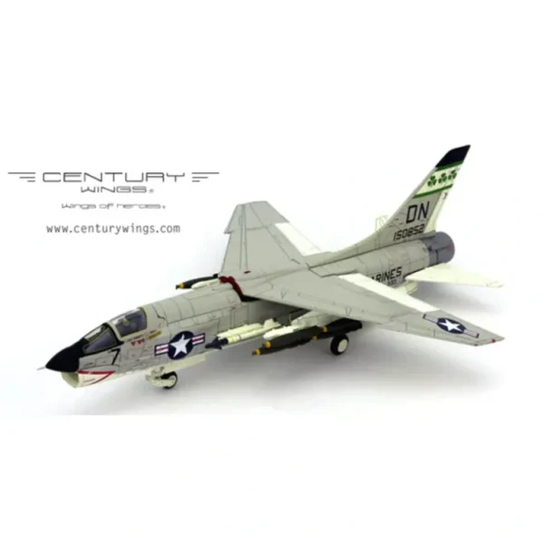 Century Wings CW601482 1:72 F-8E Crusader - Miniature Marvels: Airplane Models & Painted Dice* Airplane Model