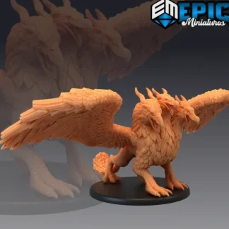 New Cerberus Griffin - Miniature Marvels: Airplane Models & Painted Dice Miniature