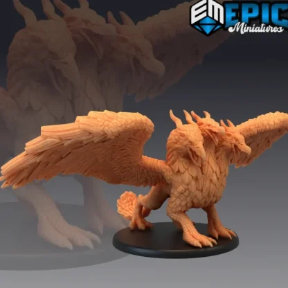 New Cerberus Griffin - Miniature Marvels: Airplane Models & Painted Dice Miniature