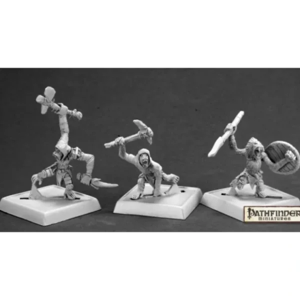 Best Charau-Ka Warriors (3): Pathfinder RPR 60093 - Miniature Marvels: Airplane Models & Painted Dice Miniature