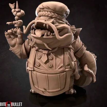 Discount Chef, Tuna - Miniature Marvels: Airplane Models & Painted Dice Miniature