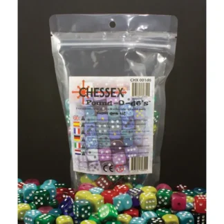 Online Chessex Pound-O-d6's (Approx. 80-100 d6 Dice) CHX 001D6 - Miniature Marvels: Airplane Models & Painted Dice Dice