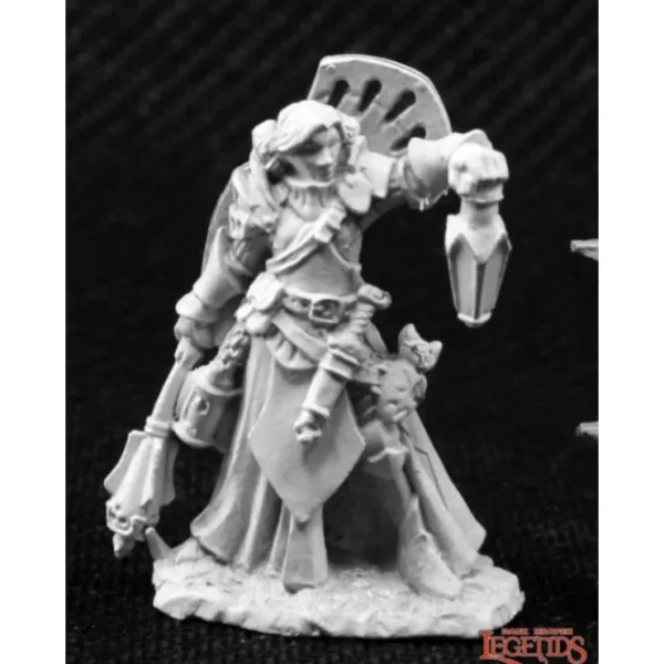 Fashion Christina, Female Cleric: Dark Heaven Legends RPR 03805 - Miniature Marvels: Airplane Models & Painted Dice Miniature