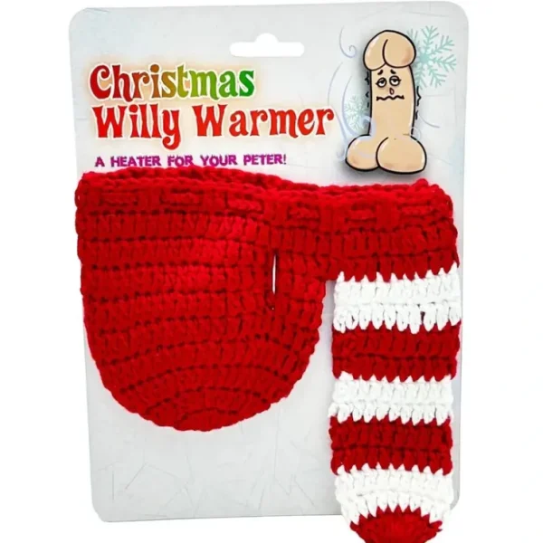 Cheap CHRISTMAS WILLY WARMER  "Heater for your Peter" Weener Knitted Crochet Gift - Miniature Marvels: Airplane Models & Painted Dice Egpull