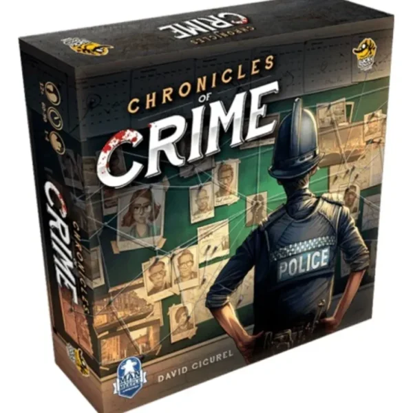 New Chronicles of Crime LKY 035 - Miniature Marvels: Airplane Models & Painted Dice Board Game