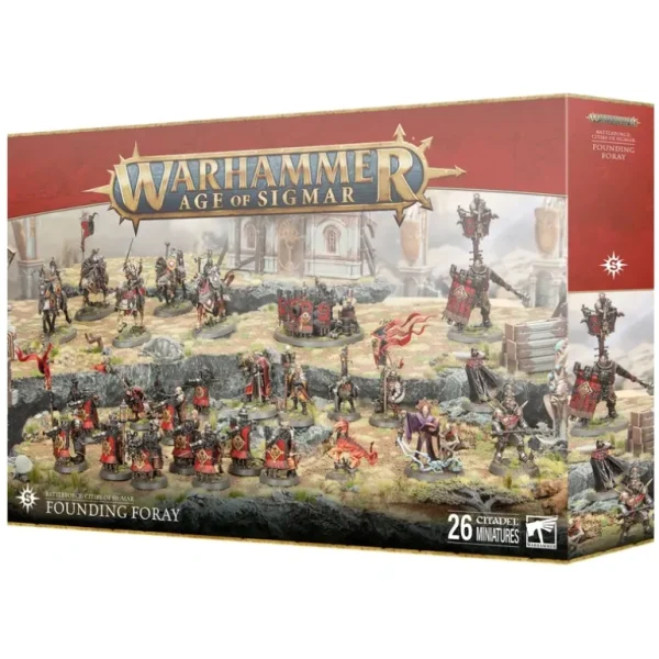 CITIES OF SIGMAR: FOUNDING FORAY - Miniature Marvels: Airplane Models & Painted Dice* Shop All